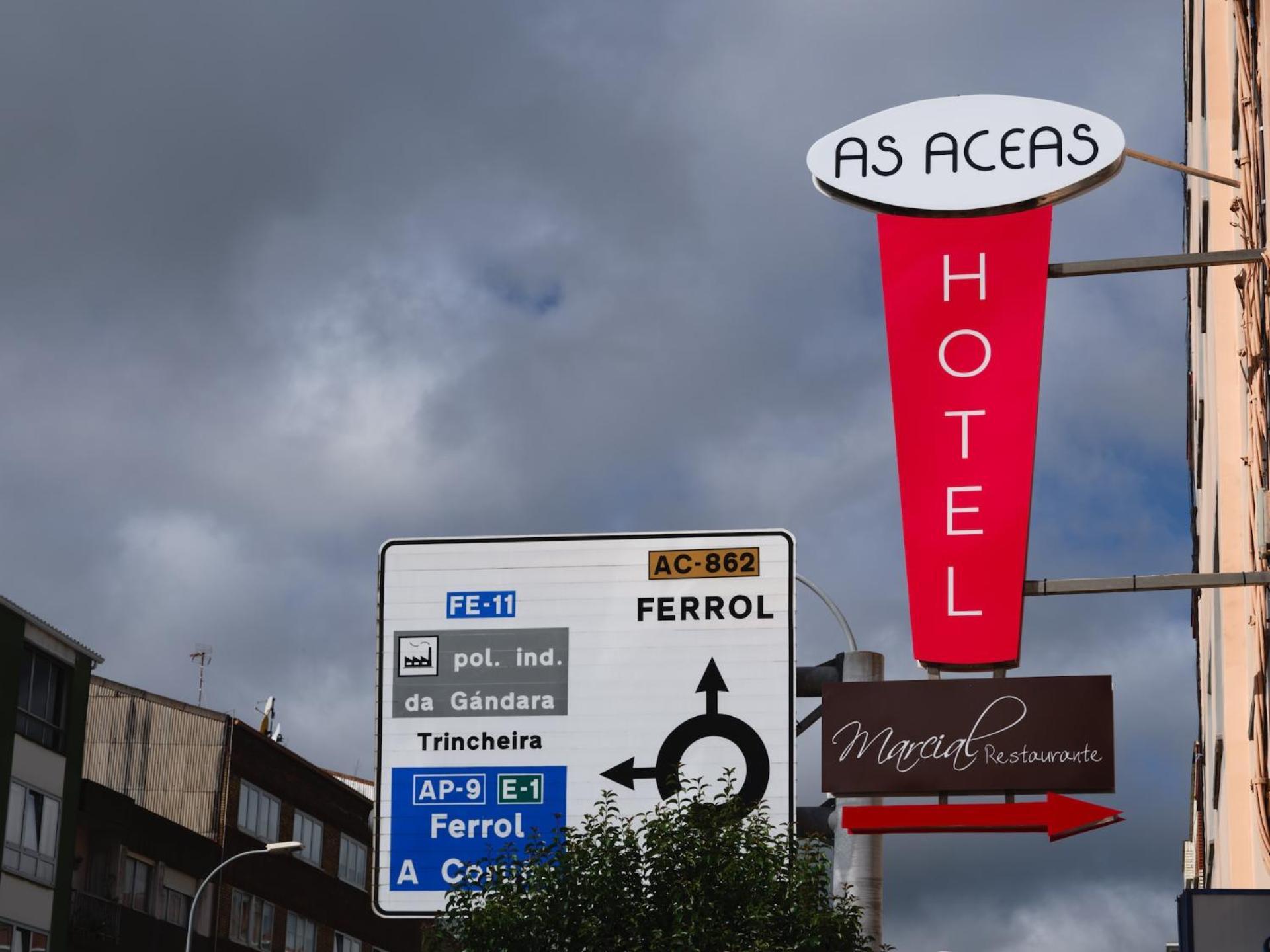 Hotel As Aceas Narón Extérieur photo